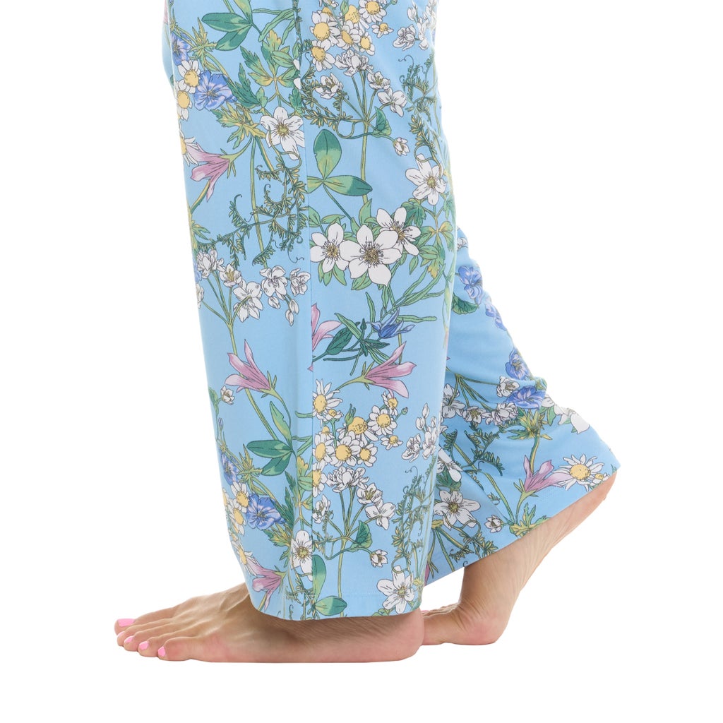 [color:blue] Flora Nikrooz Women's 3-piece PJ Set - Blue - image 20