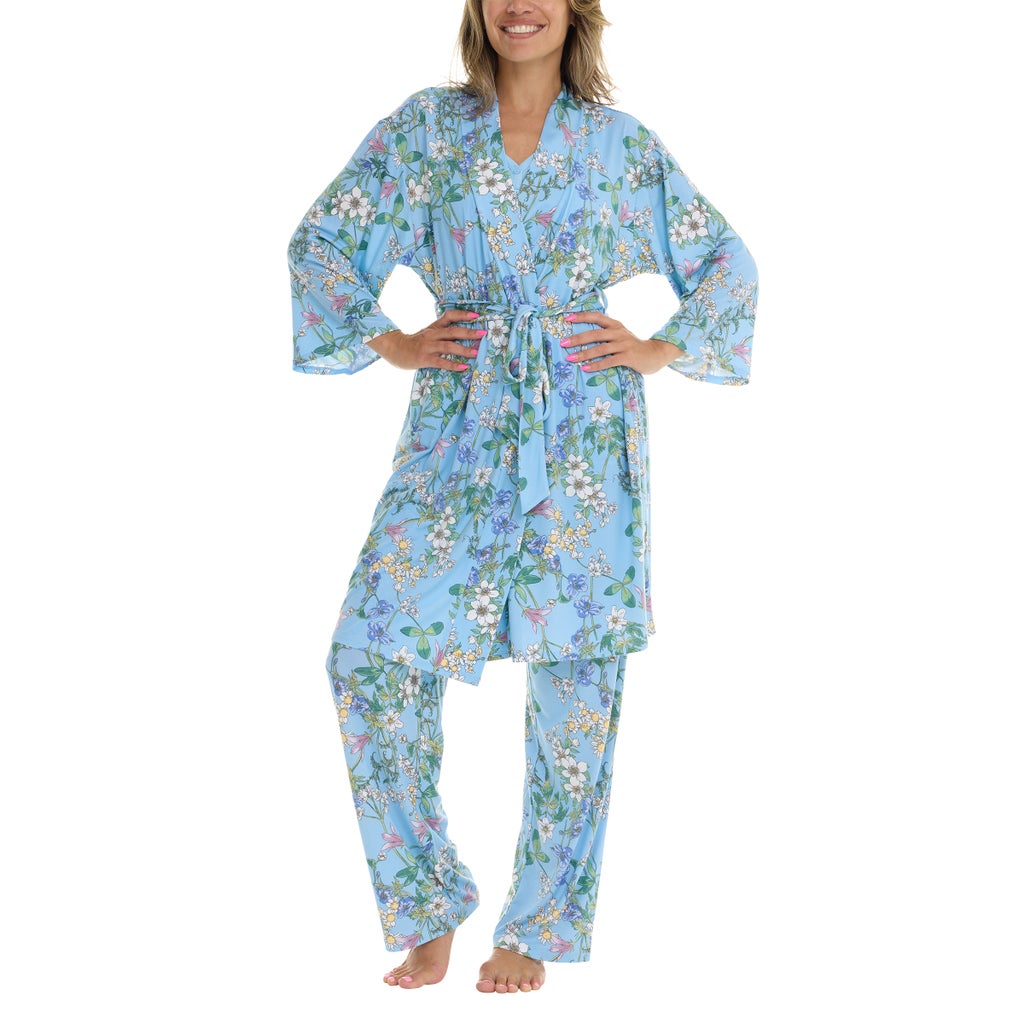 Flora Nikrooz Women's 3-piece PJ Set - image 5