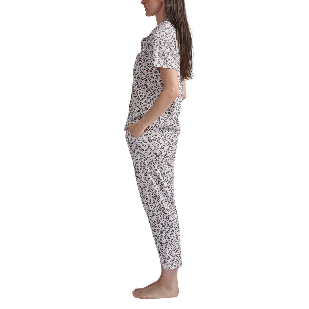 Karen Neuburger Women's Notch Collar 2-piece PJ Set - image 5