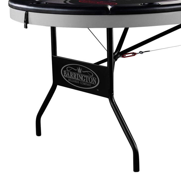 Barrington 10-player Poker Table with LED Lights - image 4