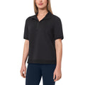 Mondetta Women's Short Sleeve Terry 1/4 Zip