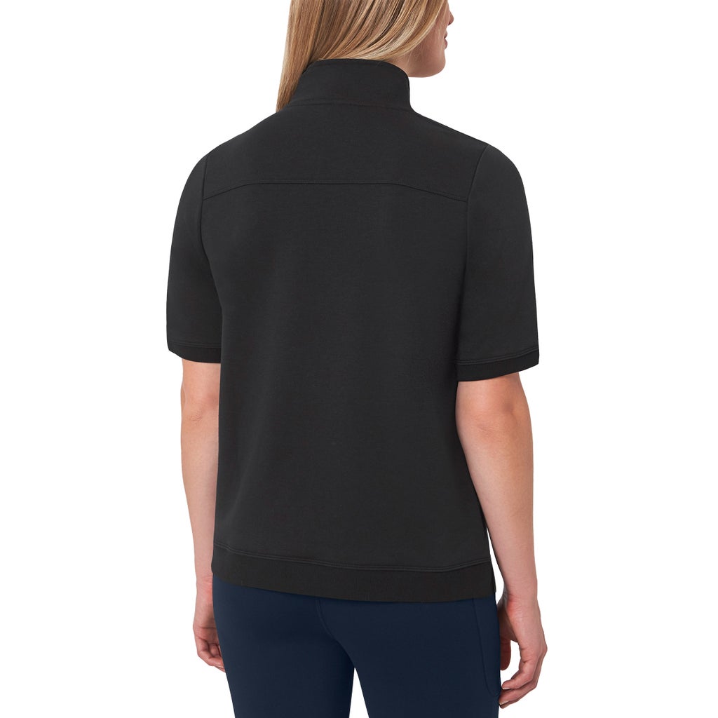 Mondetta Women's Short Sleeve Terry 1/4 Zip - image 4