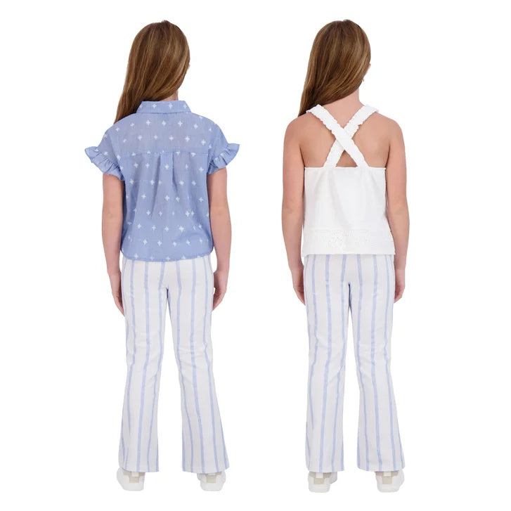 French Connection Youth 3-piece Blue Pant & Tops Set - image 3