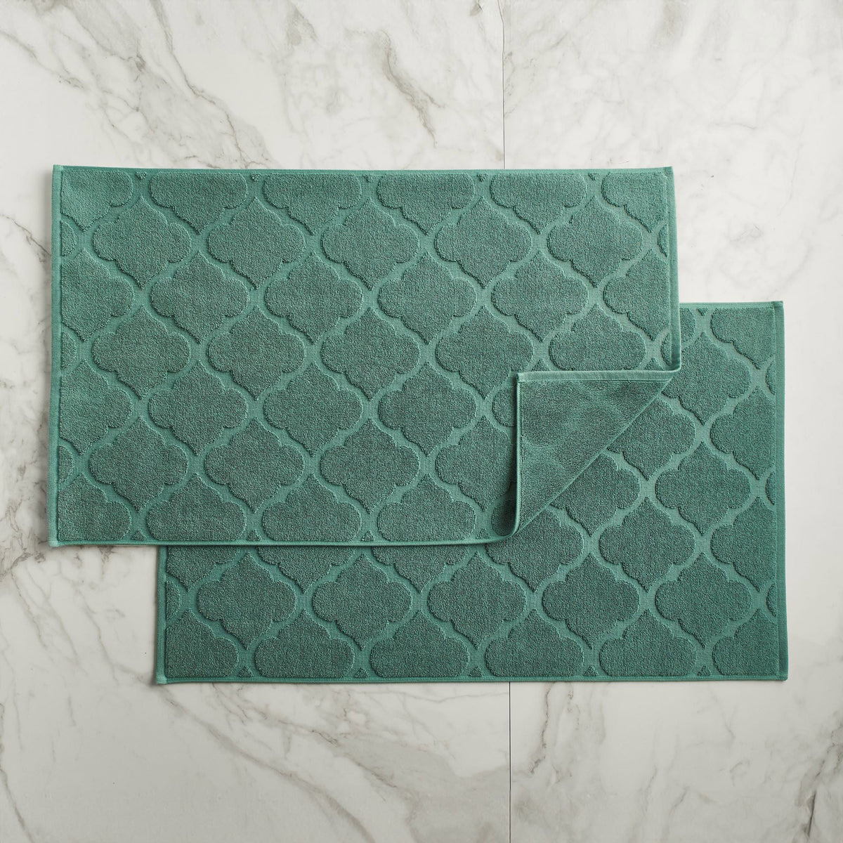 WelHome Geometric Tub Mats, 2-pack