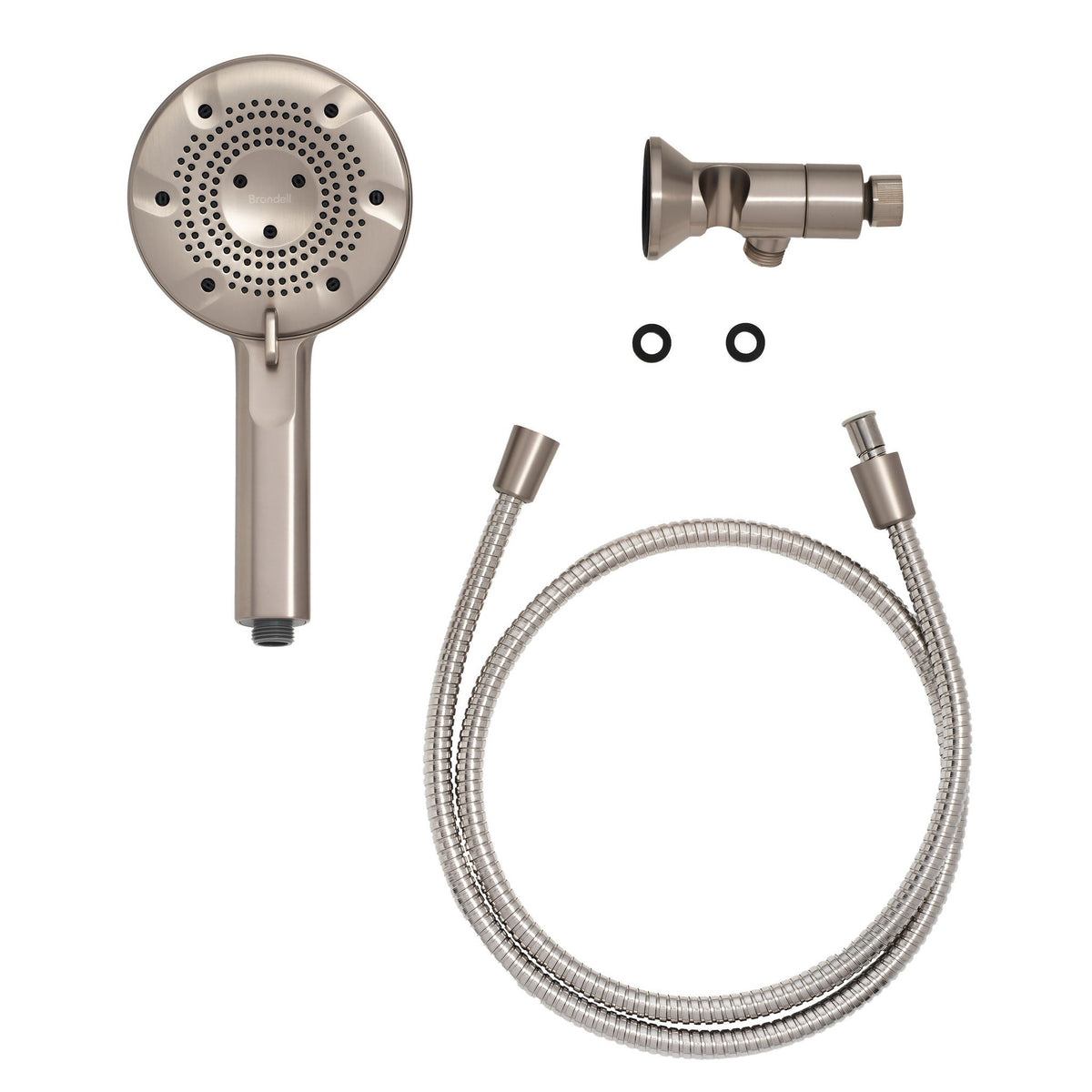 Brondell Nebia Merritt 5-setting Handheld Shower Head with HaloNetic Double Docking System