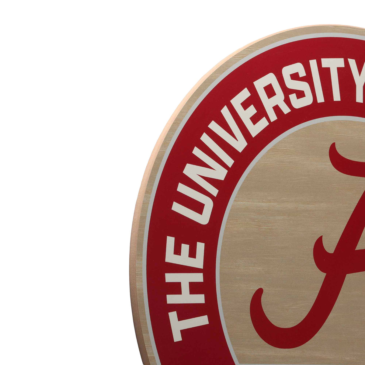 NCAA Wood Round Wall Sign
