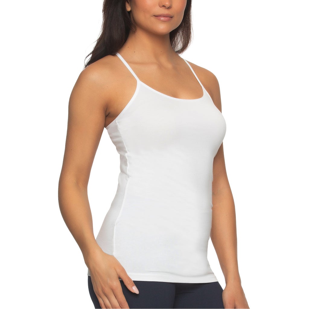 Felina Women's Cotton Stretch Camisole, 4-pack - product image