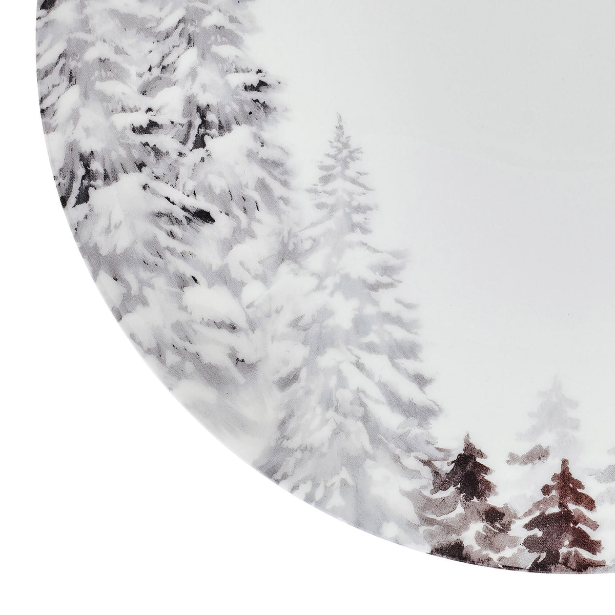 Mikasa Holiday Woodsy Winter 12-piece Bone China Dinnerware Set
