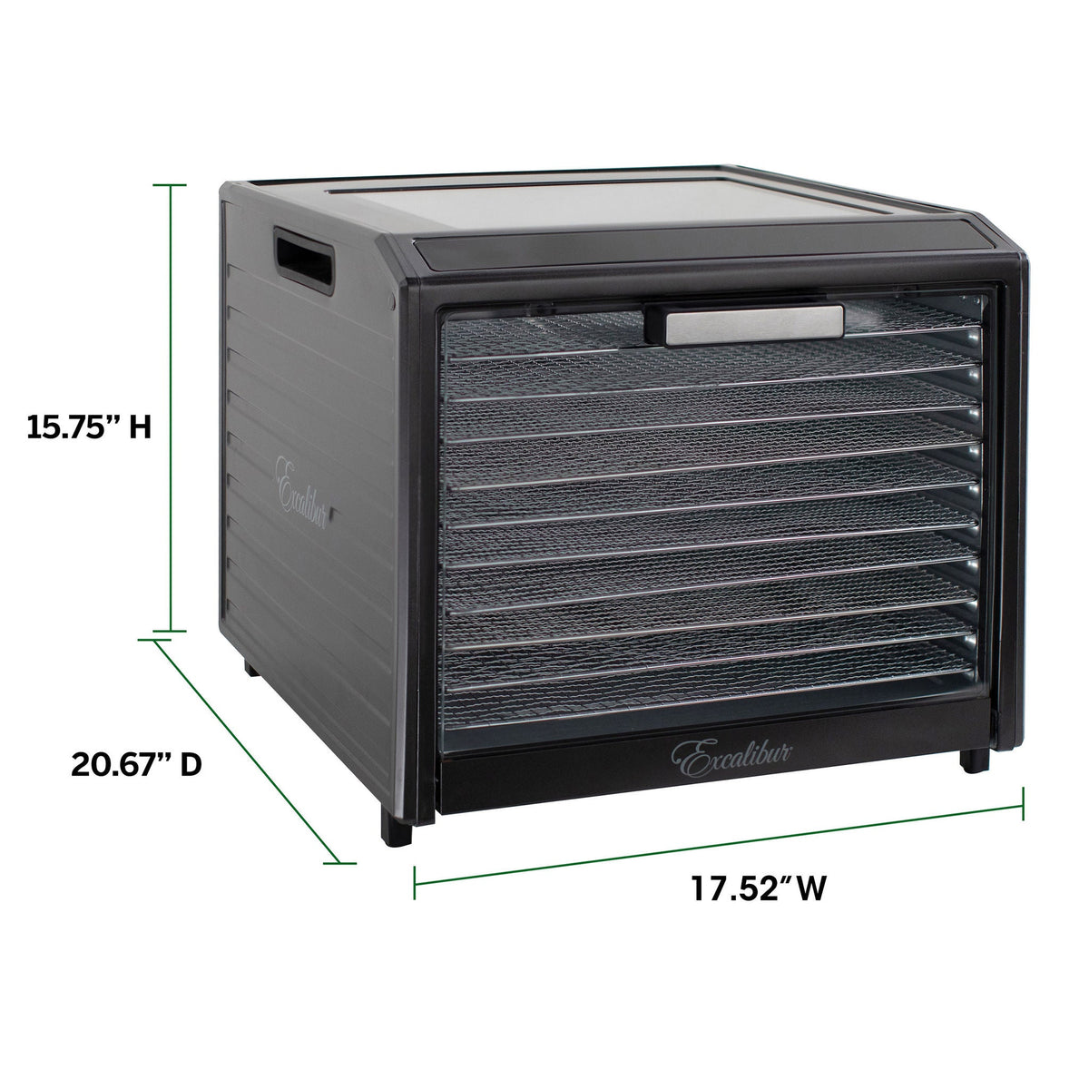 Excalibur 10 Tray Performance Digital Dehydrator Drying Sheet Bundle, Stainless Steel