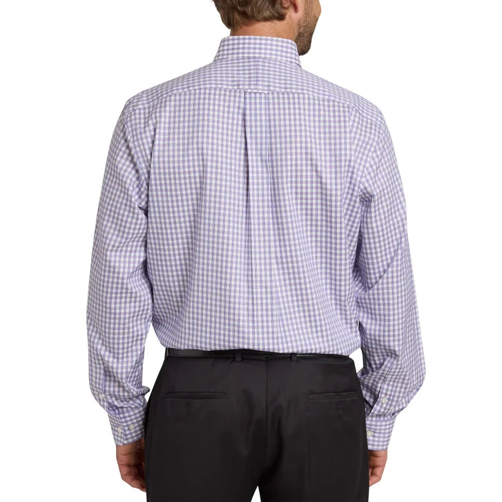 Kirkland Signature Men’s Traditional Fit Dress Shirt, Violet - image 2