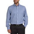 Kirkland Signature Men’s Traditional Fit Dress Shirt, Navy Blue - image 1