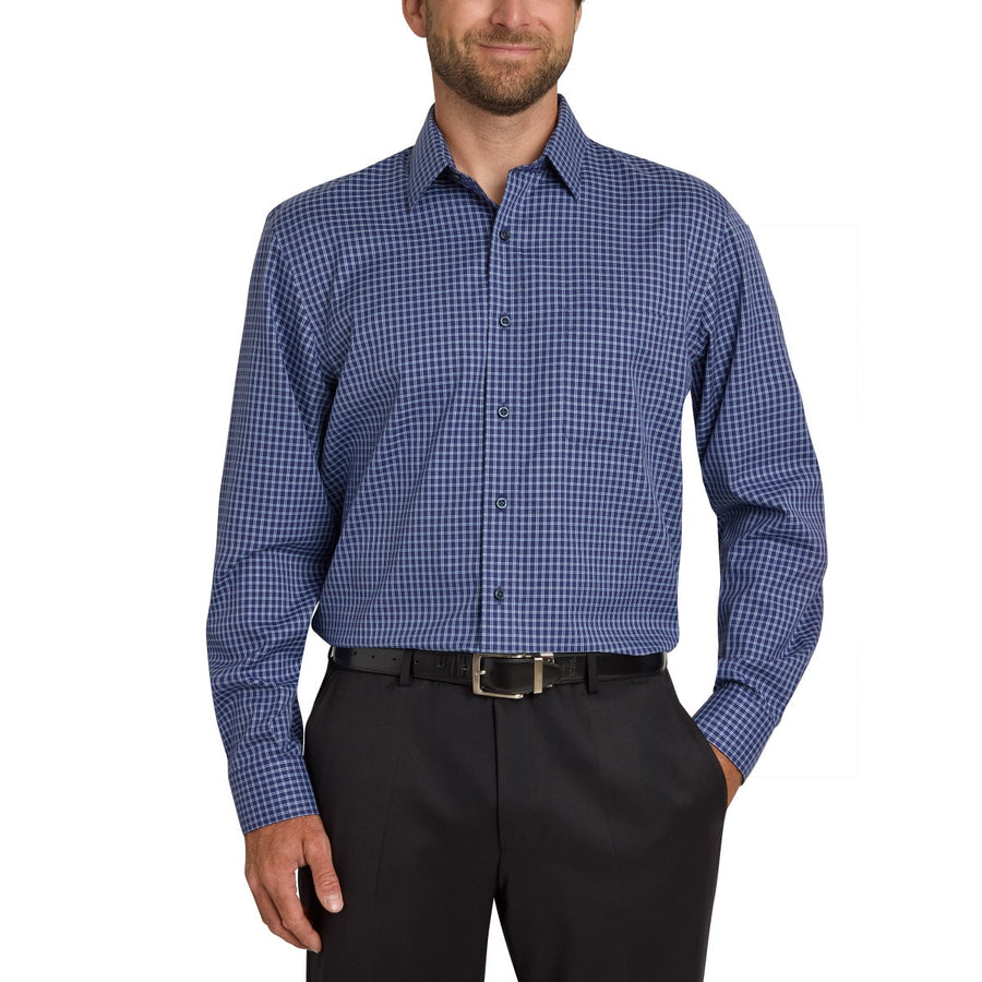 Kirkland Signature Men’s Traditional Fit Dress Shirt, Navy