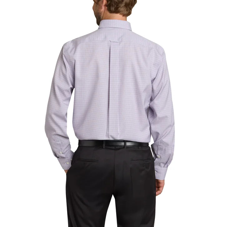 Kirkland Signature Men’s Traditional Fit Dress Shirt, Purple