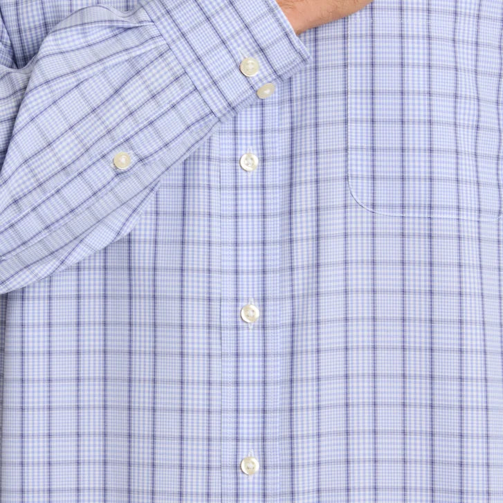 Kirkland Signature Men’s Traditional Fit Dress Shirt, Blue