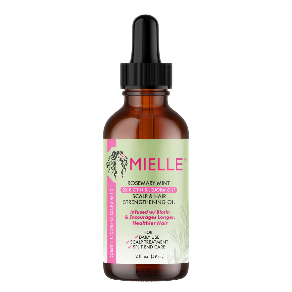Mielle Rosemary Mint Scalp & Hair Strengthening Oil, 2 fl oz, 3-pack - product image