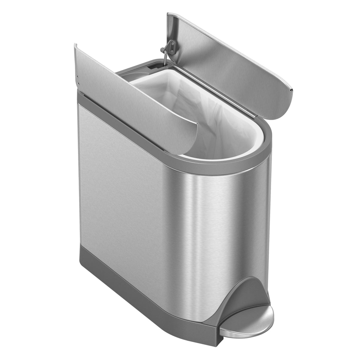 simplehuman 10L Butterfly Step Trash Can