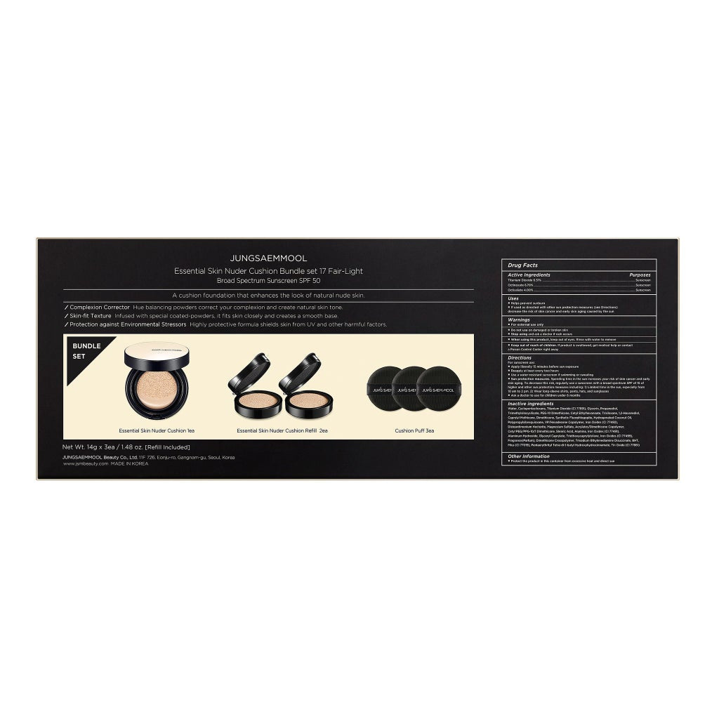 JUNGSAEMMOOL Essential Nuder Cushion Bundle - product image
