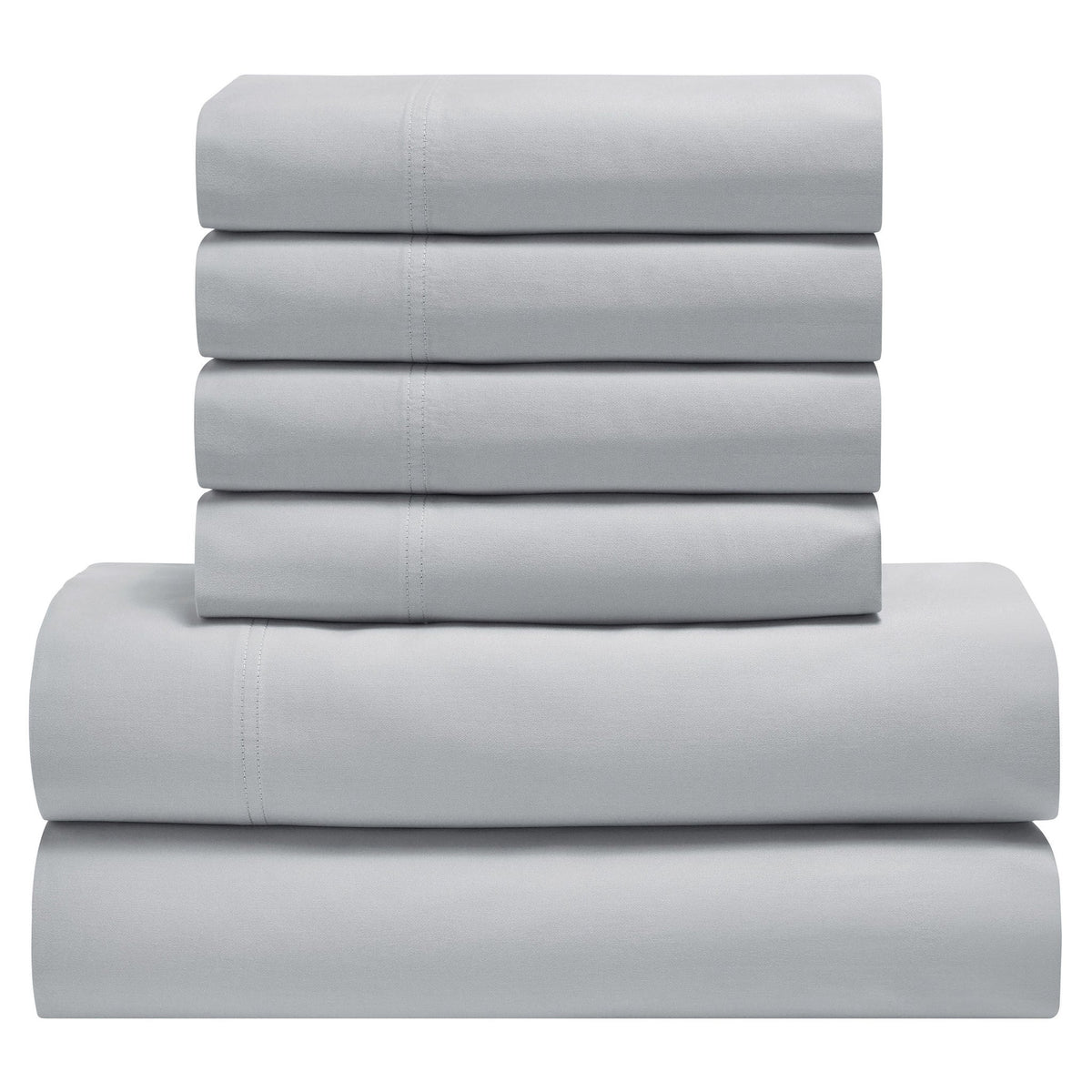 TheraLuxe by Therapedic 300 Thread Count Garment Washed 6-piece Sheet Set