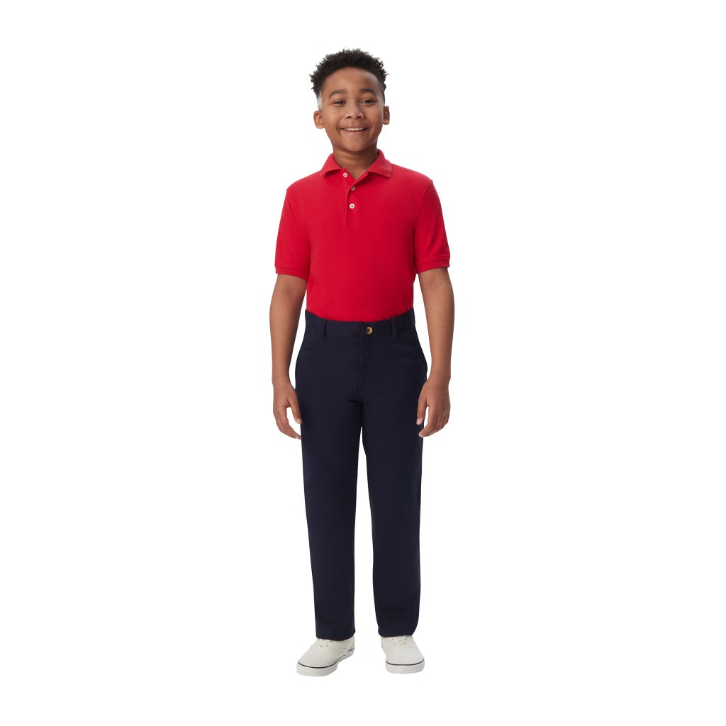[color:blue] French Toast Youth 2-pack Chino Pant - Blue - image 4