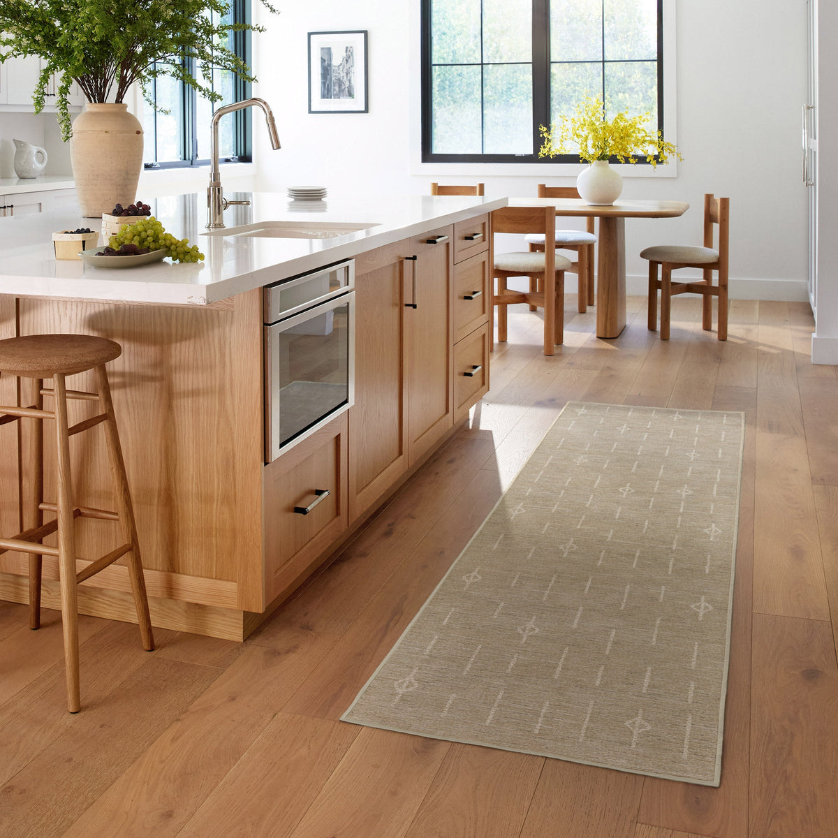 Ruggable Flatwoven Washable Alina Runner Rug, 2'6" x 7'