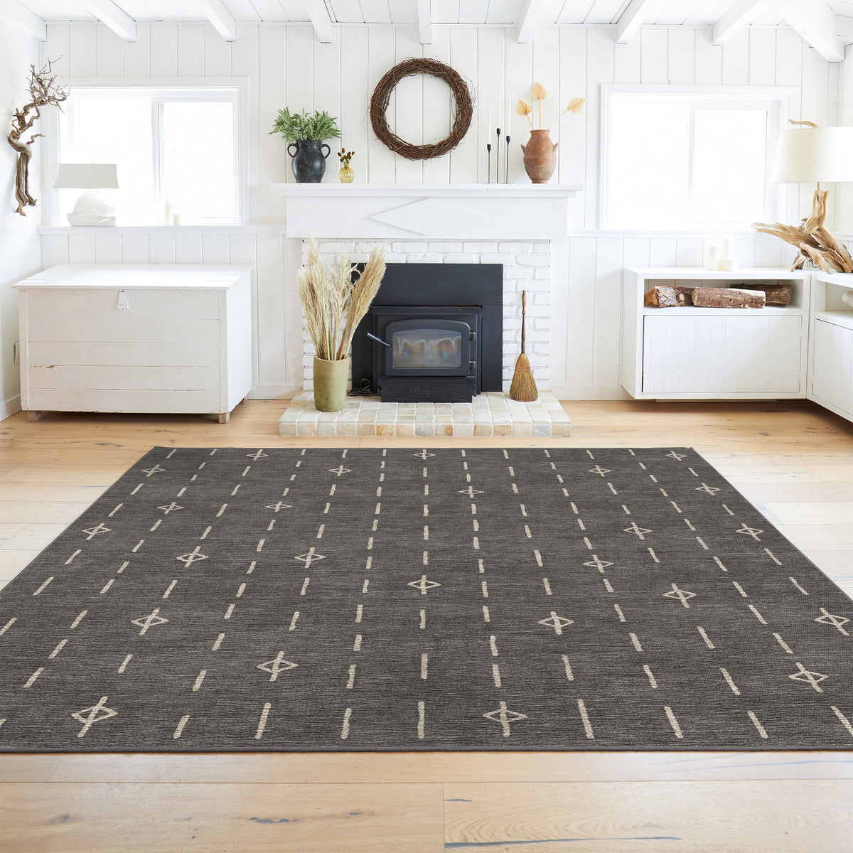 Ruggable Flatwoven Washable Alina Rug, 8' x 10'