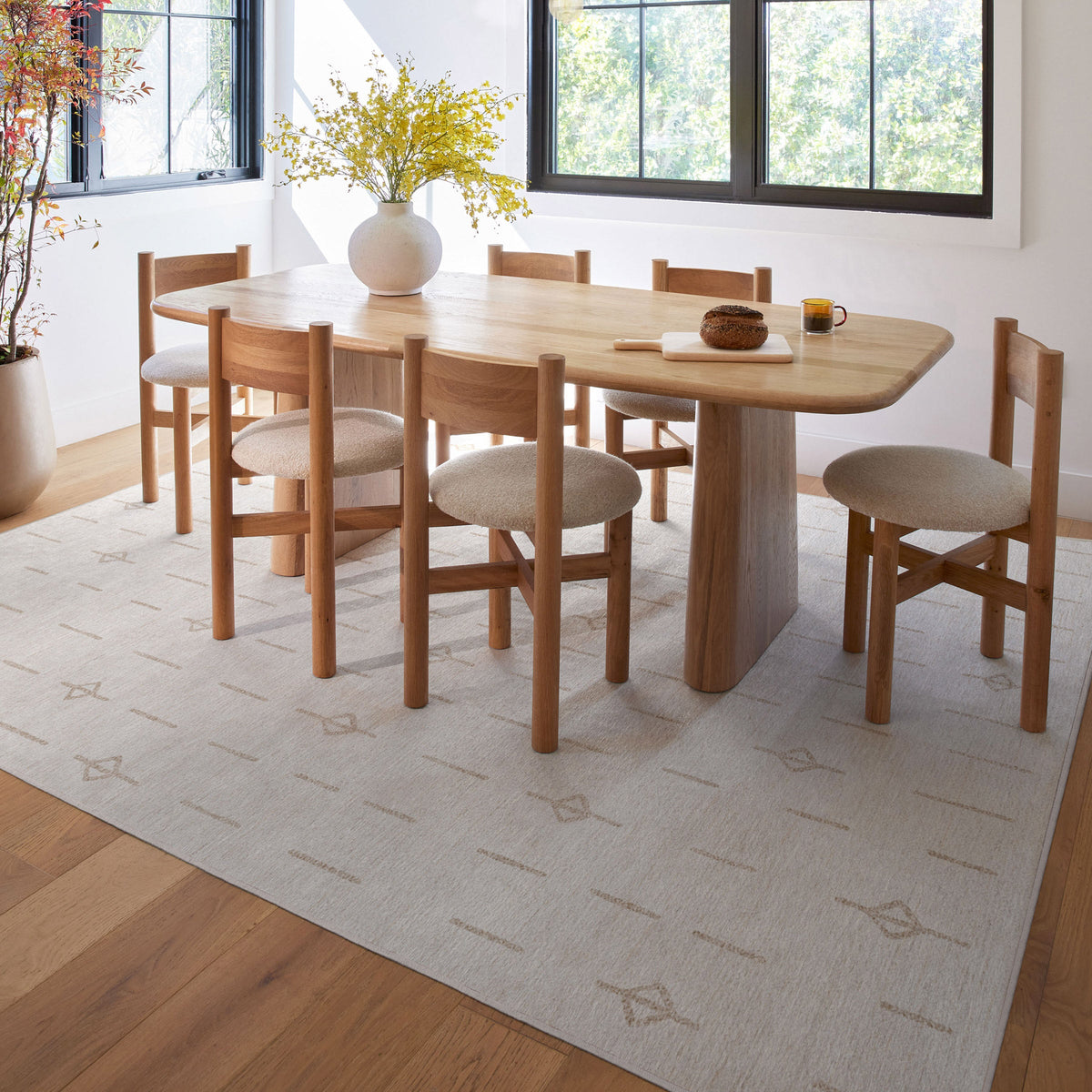 Ruggable Flatwoven Washable Alina Rug, 8' x 10'
