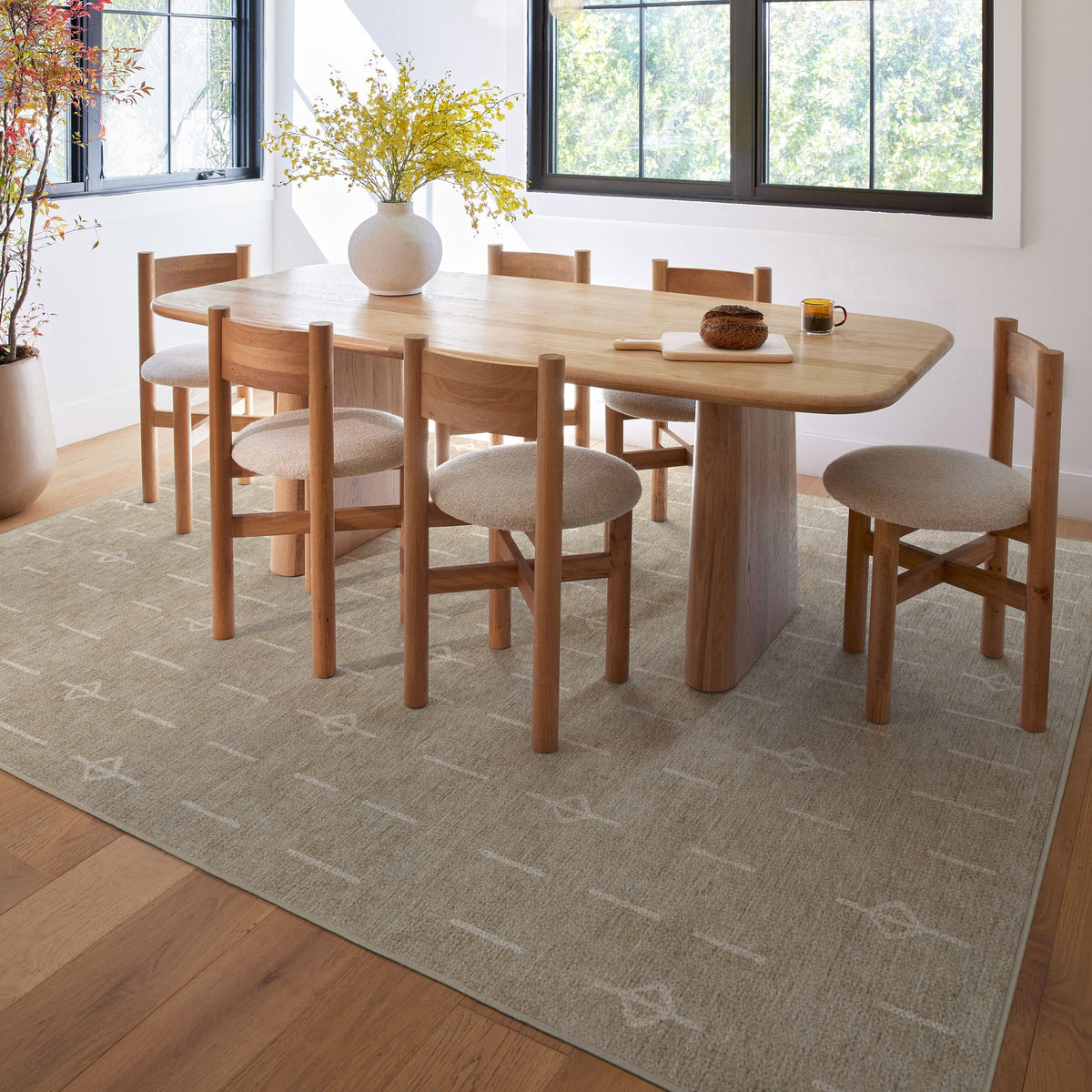 Ruggable Flatwoven Washable Alina Rug, 8' x 10'
