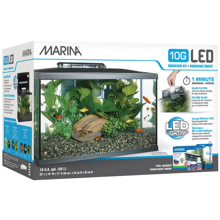 Marina 10 Gallon LED Aquarium Kit - image 1
