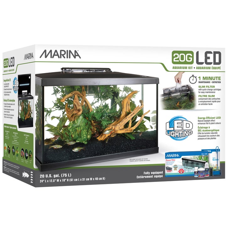 Marina 20 Gallon LED Aquarium Kit - image 1
