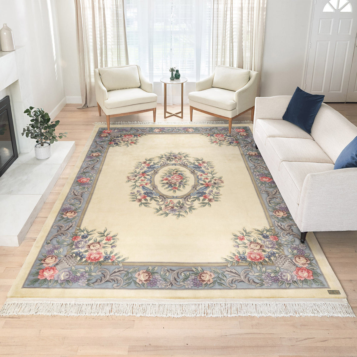 Pagoda Hand Knotted Rug Collection, Toulon