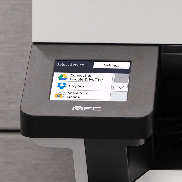 Brother MFC-L5717DW Monochrome All-in-One Wireless Printer – image 3