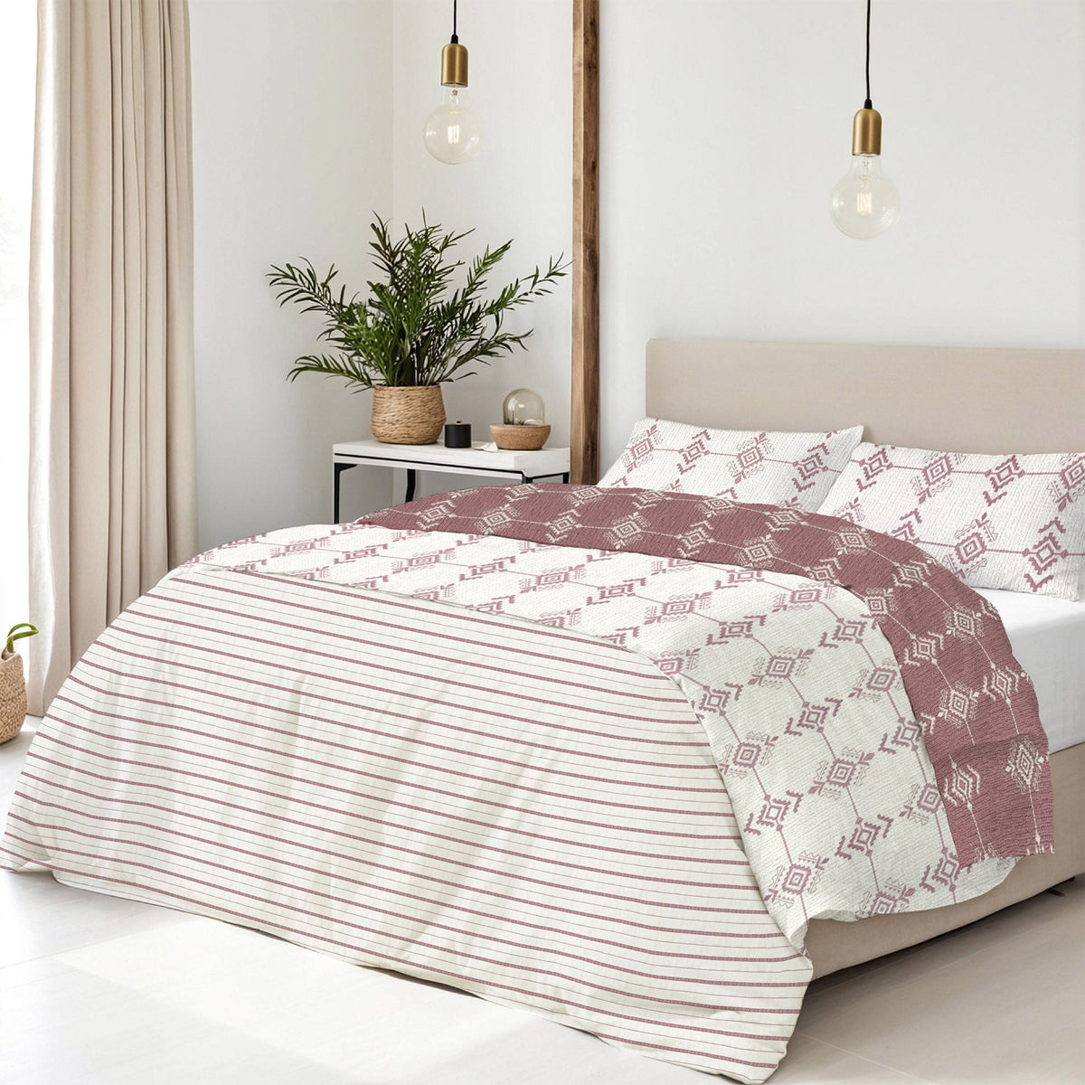 Heritage Threads 4-Piece Coverlet Set with Comforter