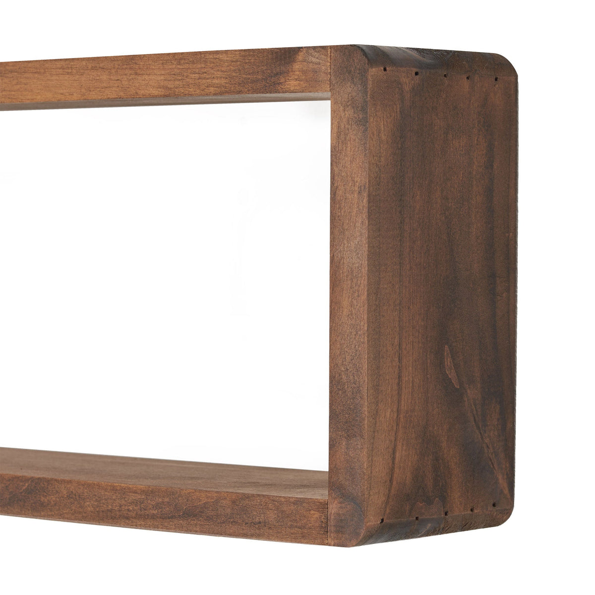 TRINITY Stackable Floating Box Shelf, 2-pack