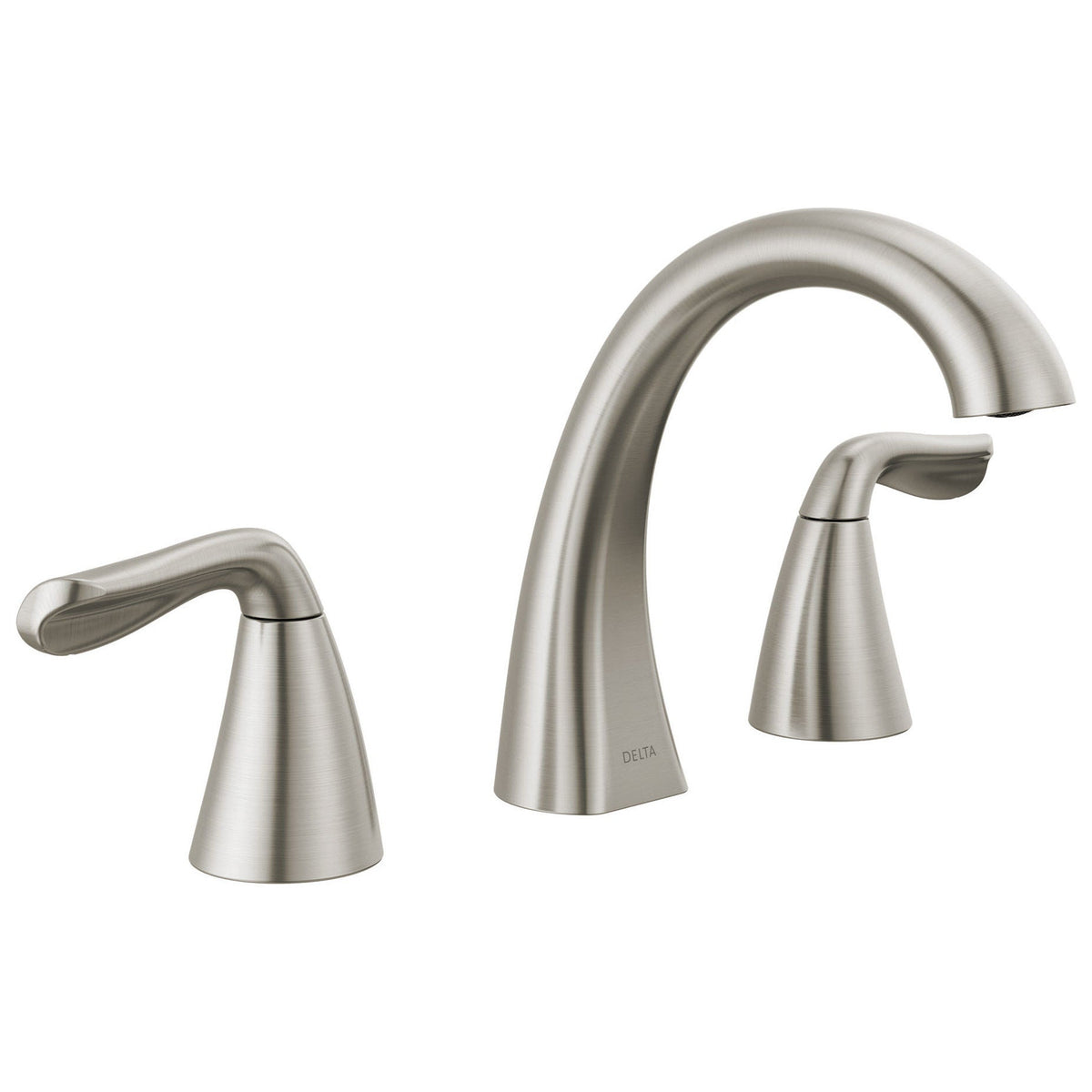 Delta Arvo Widespread Faucet with Shower Trim & In2ition Showerhead