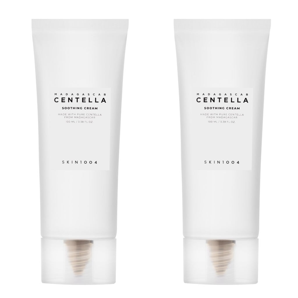 Skin1004 Madagascar Centella Soothing Facial Cream, 3.38 fl oz, 2-pack - product image