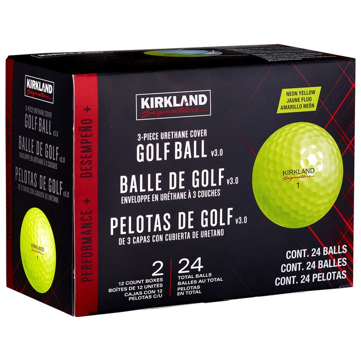 Kirkland Signature V3.0 Yellow Golf Ball, 2-dozen - image 1