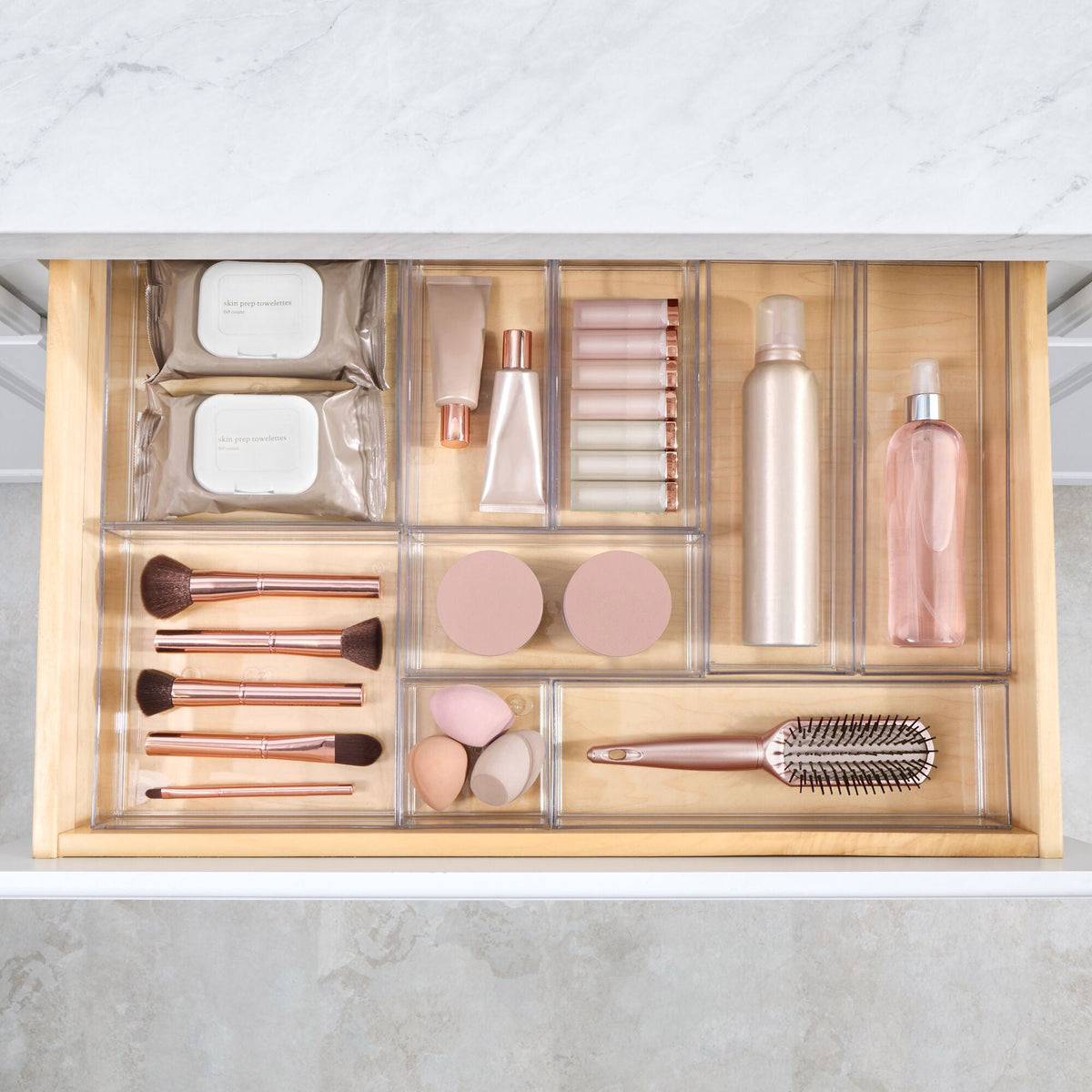 iDESIGN 9-piece Drawer Organizer Set