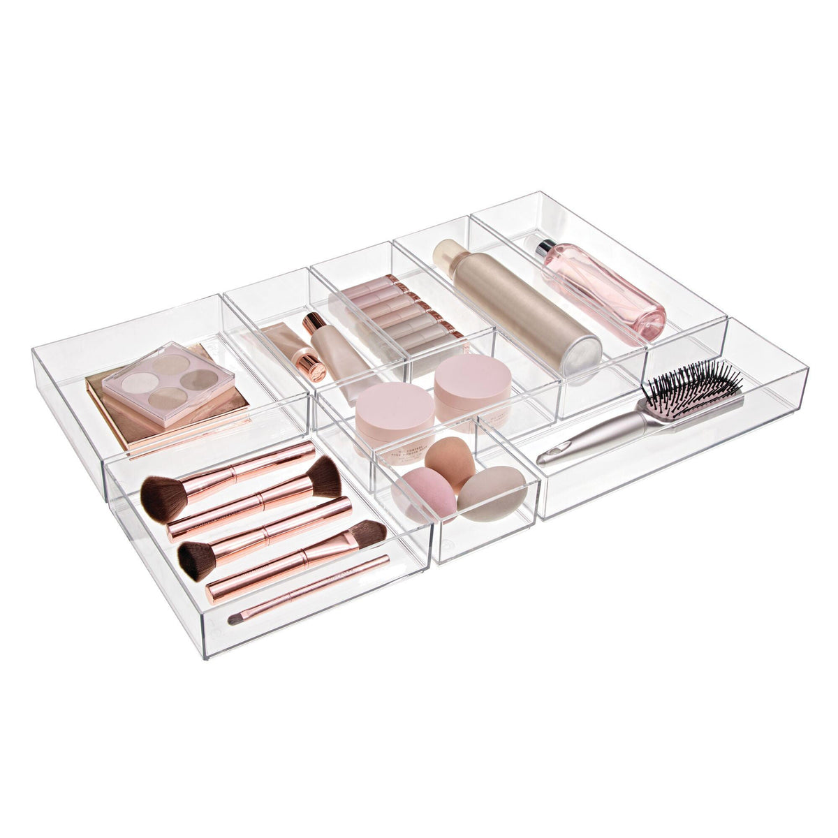 iDESIGN 9-piece Drawer Organizer Set