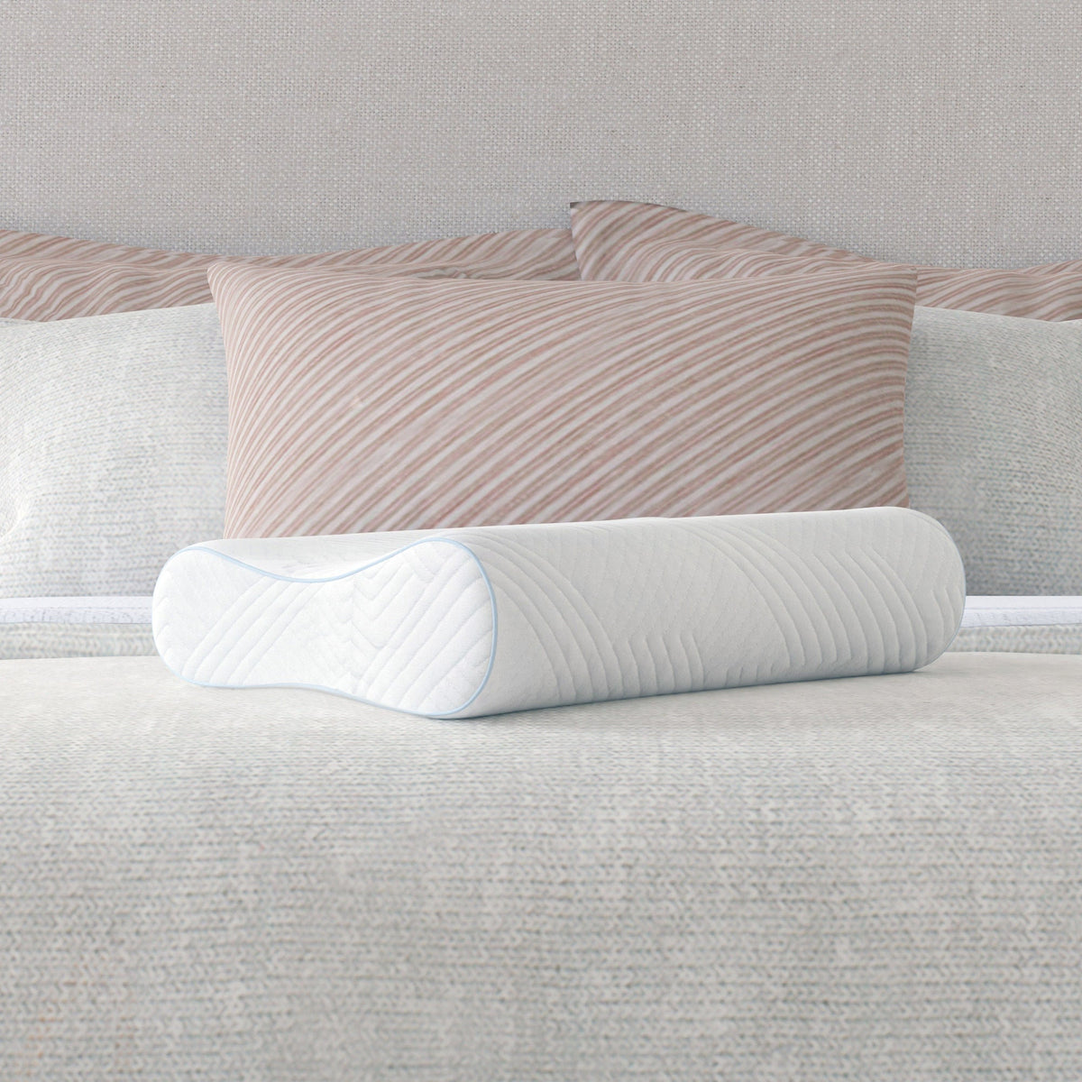 Bodipedic Adjustable Contour Memory Foam Bed Pillow