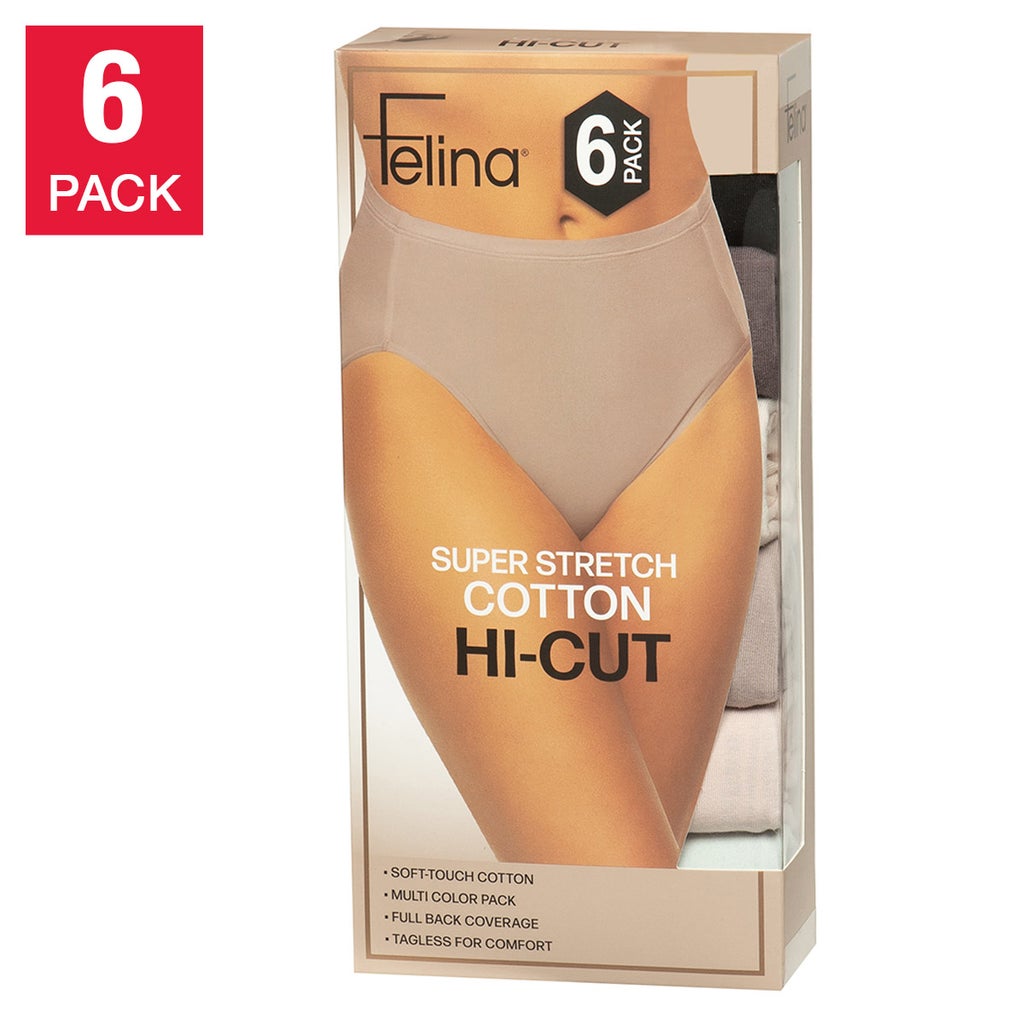 Felina Women's Hi-Cut, 6-pack - product image