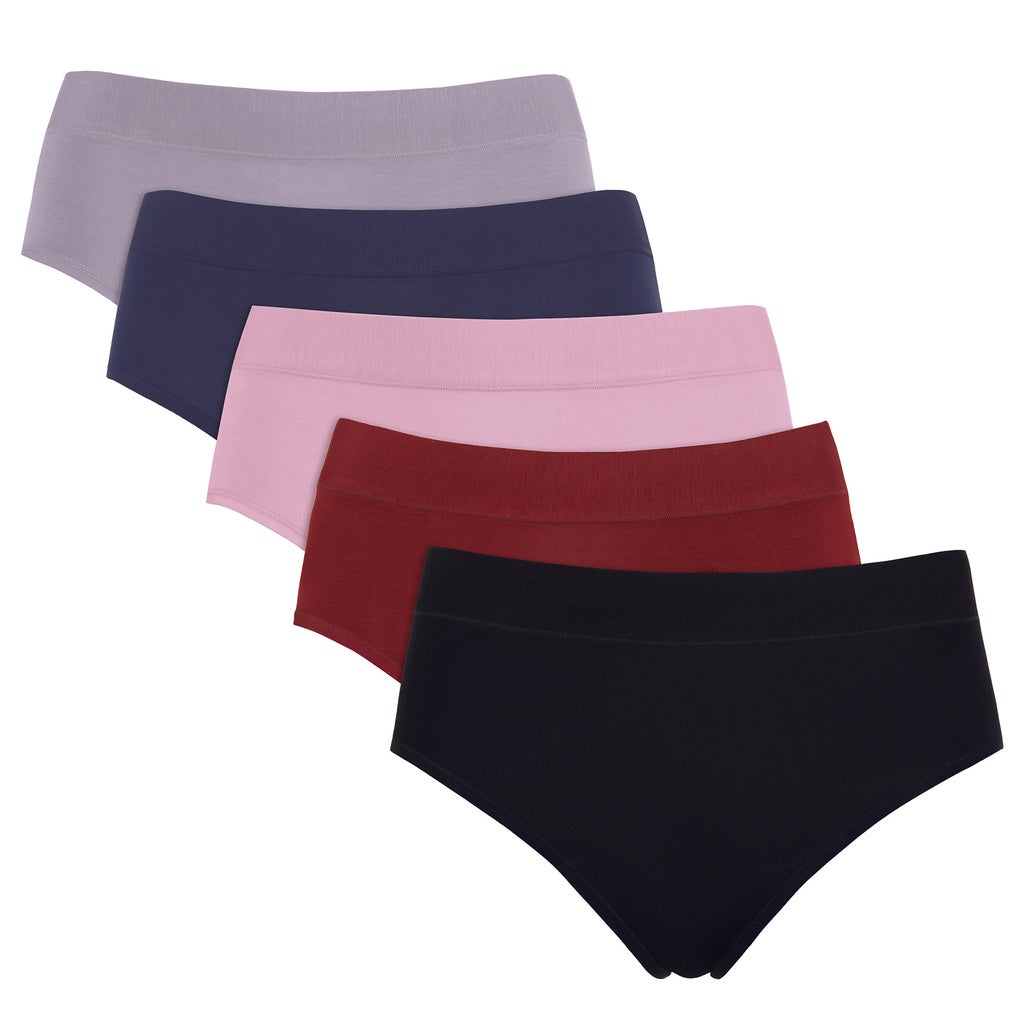 Carole Hochman Midnight Women's Hipster, 5-pack - image 11
