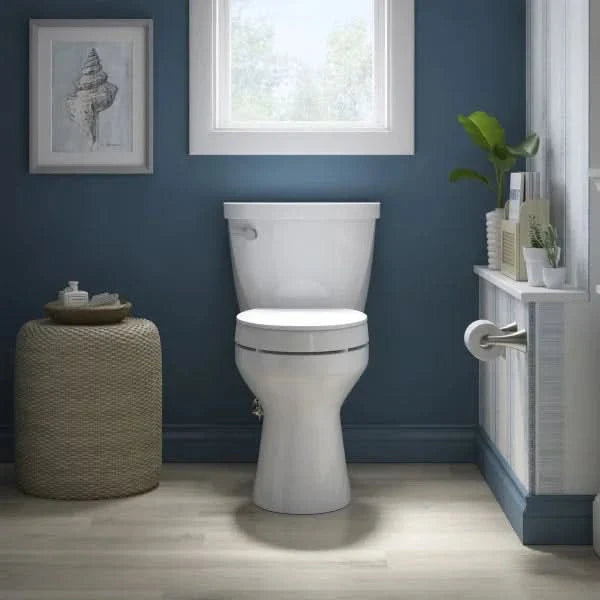Kohler border elevated quiet close toilet seat