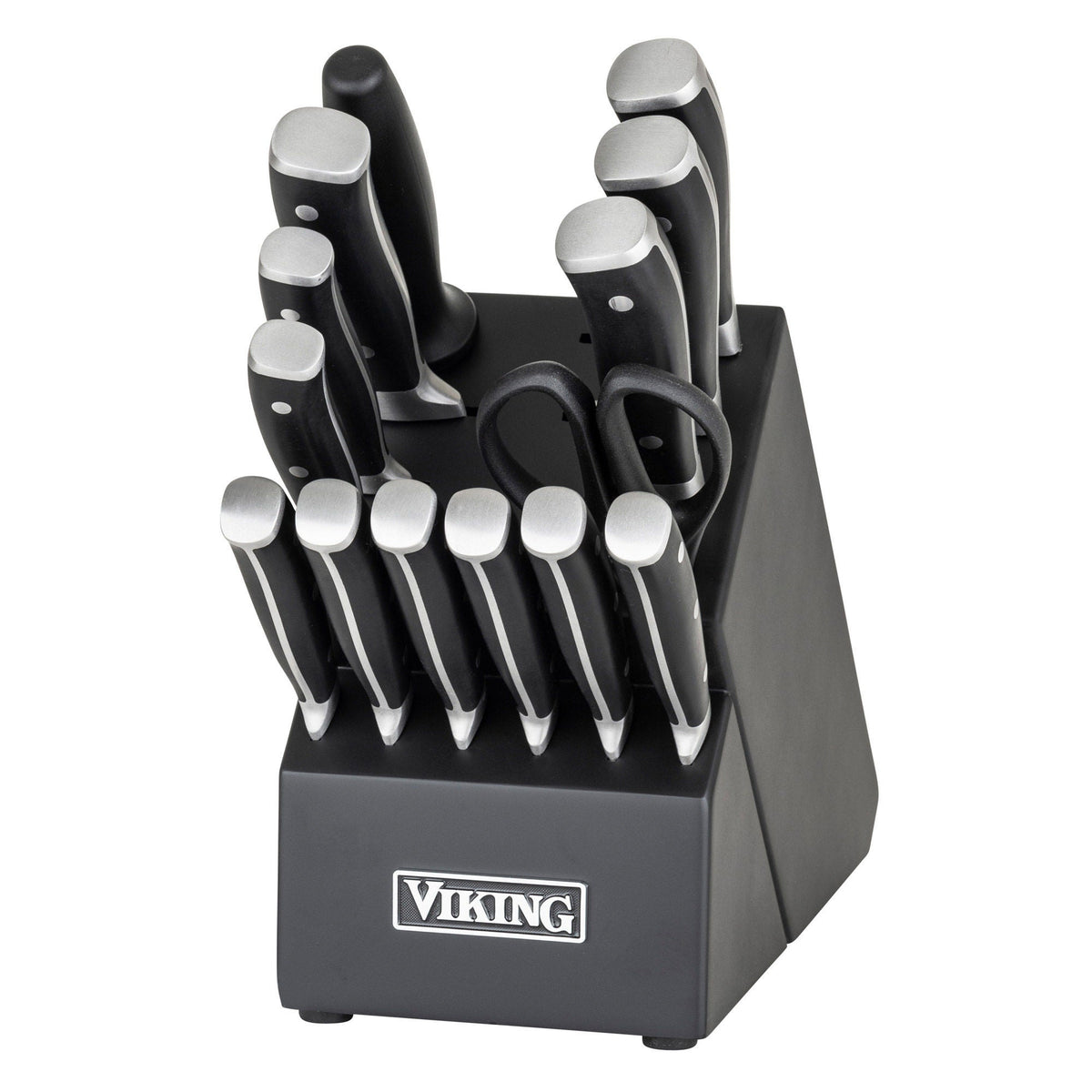 Viking 15-piece German Steel Knife Block Set