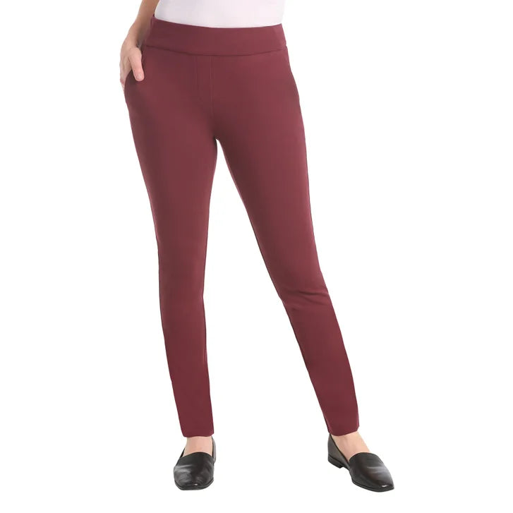 Dalia Women's Pull-On Ponte Pant