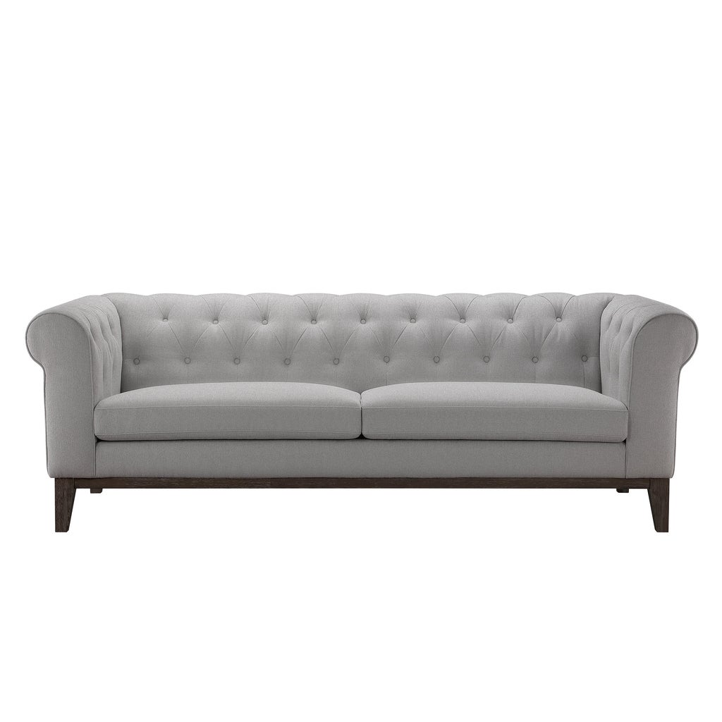 Gwen Fabric Chesterfield 3-piece Set, Sofa and 2 Chairs