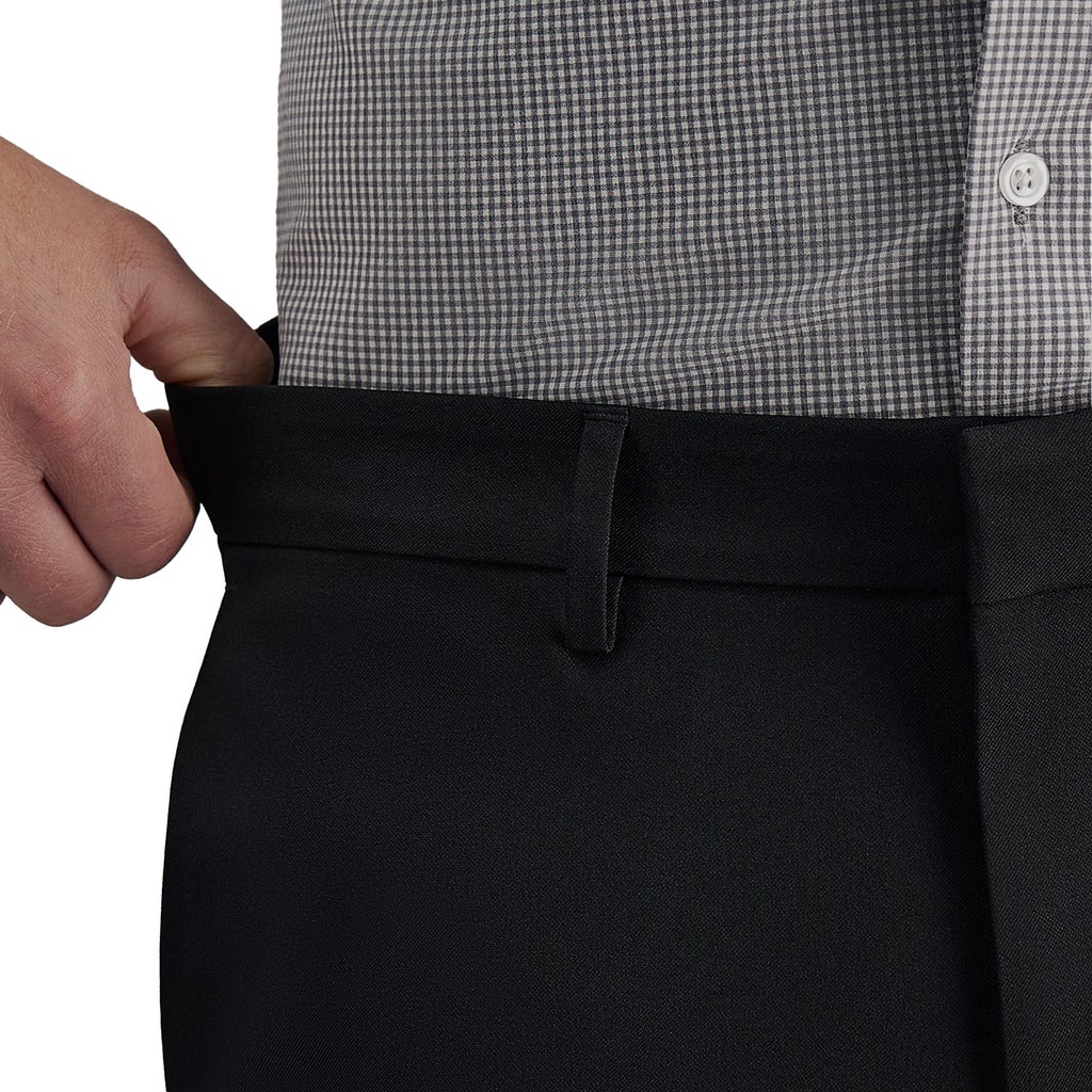 [color:black] Haggar Men's Dress Pant - Black - image 4