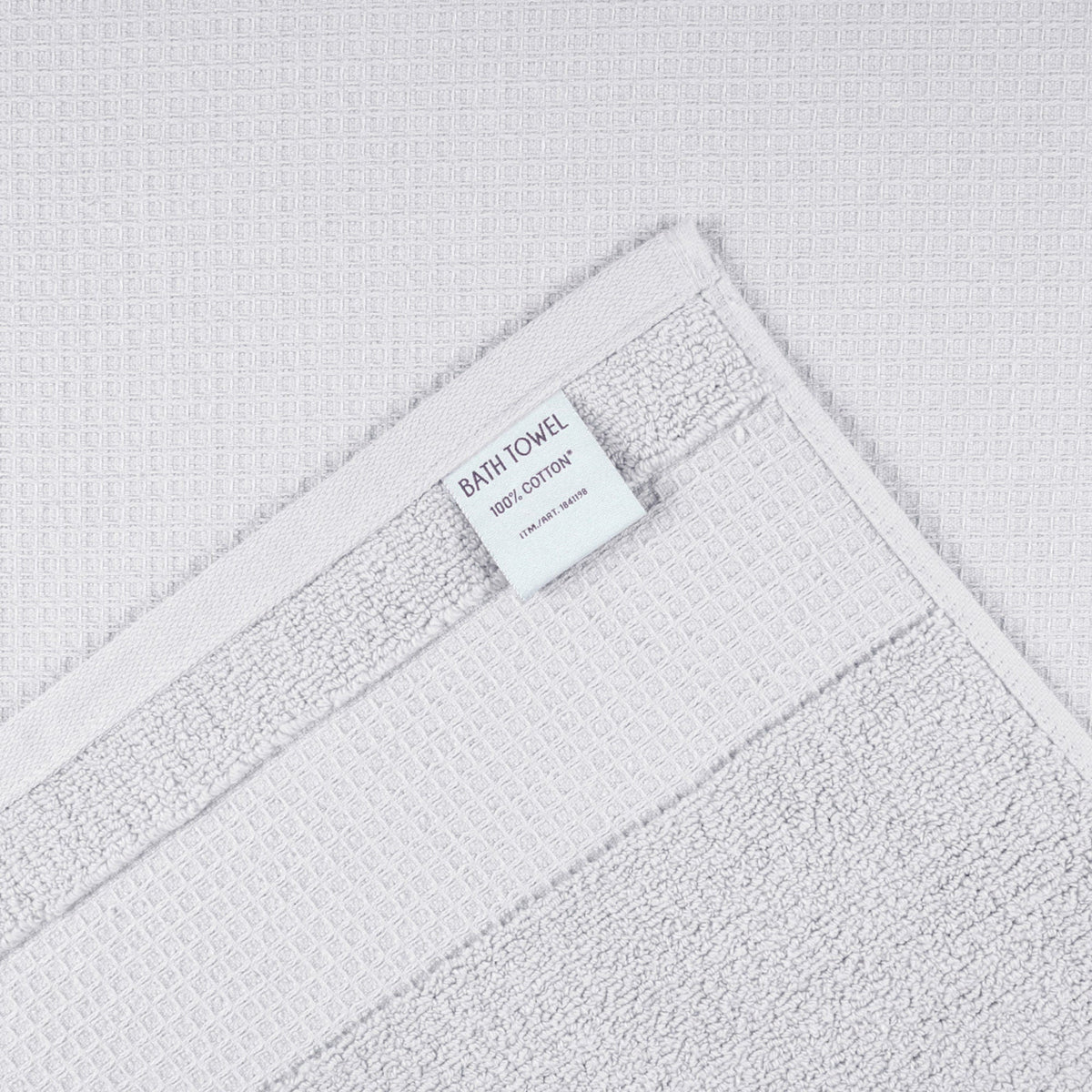 Waffle Bath Towel, 2-piece Set