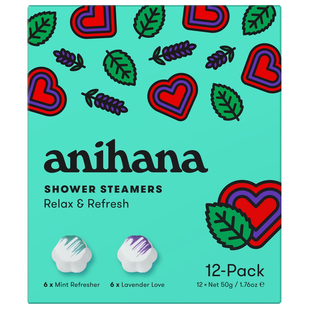 anihana Shower Steamers, 1.76 oz, 12-pack - product image