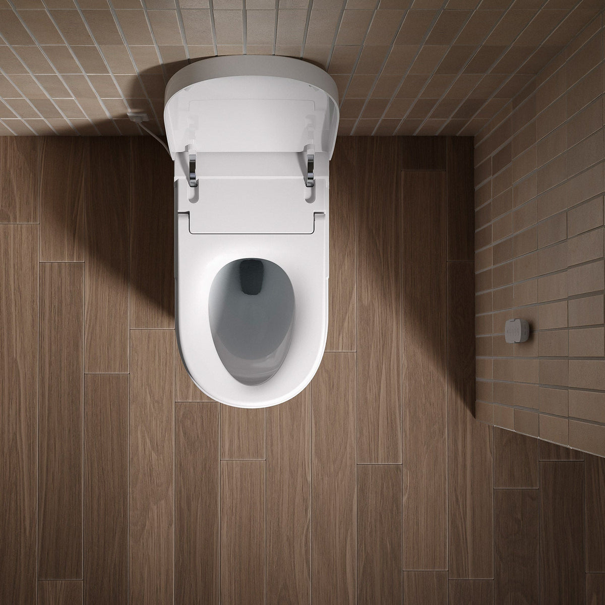 Kohler Fora One-piece Elongated Smart Toilet, Dual-flush