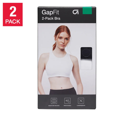 GapFit Women's Sports Bra, 2-pack